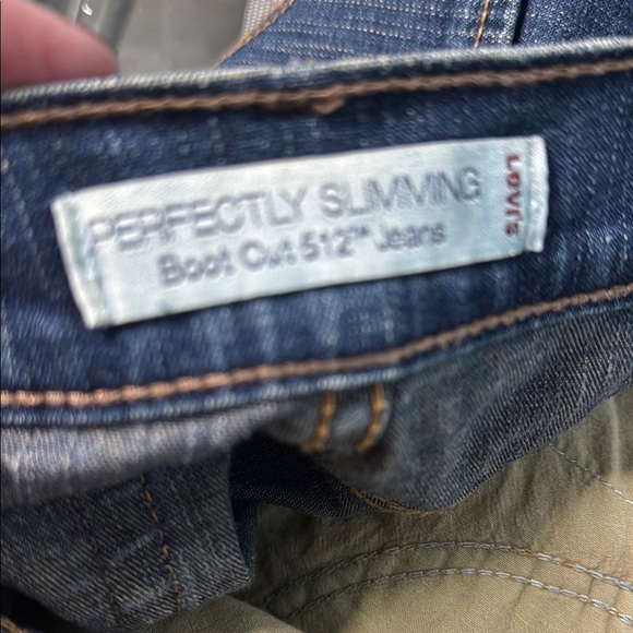 Levi's Blue Straight Leg Jeans Classic Style 512 #34 - Picture 10 of 10